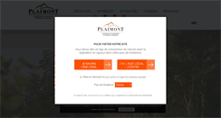 Desktop Screenshot of plaimont.com